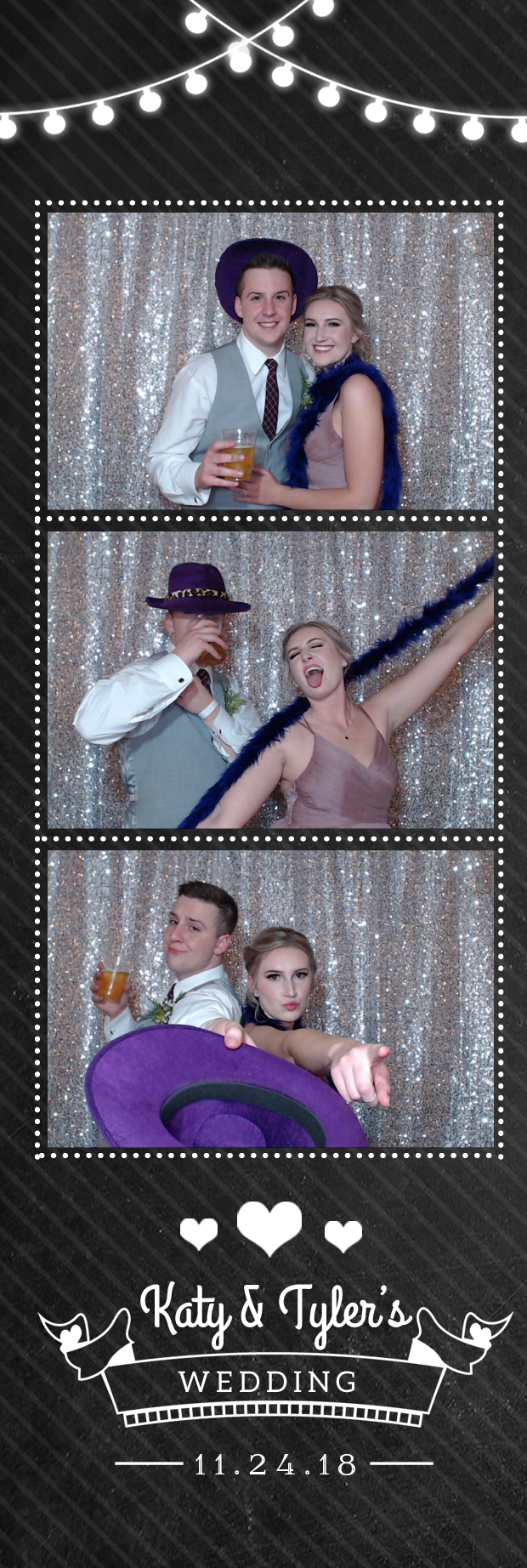 Katy and Tyler's wedding  | View more photos from the event at gallery.photoboothbillings.com/u/PhotoBoothBillings/Katy-and-Tylers-wedding